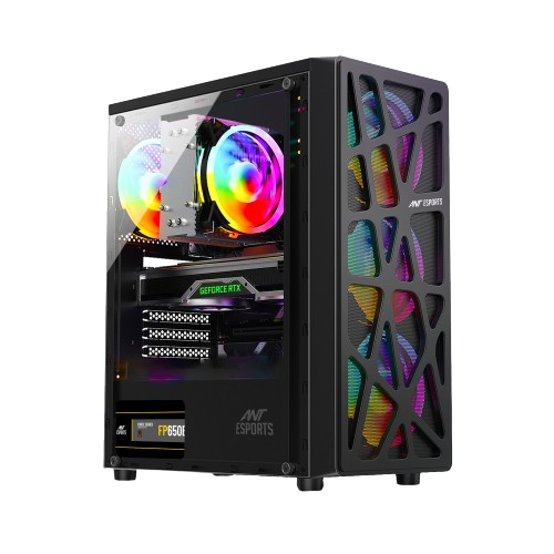 Ant Esports Elite 1100 Gaming Cabinet, Black