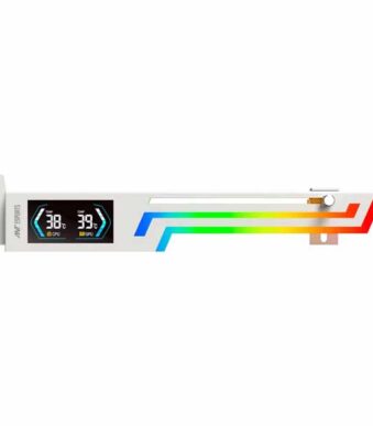 Ant Esports GCB200 Digital Addressable RGB Graphics Card Holder (White)