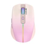 Ant Esports GM400W RGB Wireless Gaming Mouse (Light Pink)