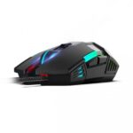 Ant Esports GM90 Wired Gaming Mouse (3200 DPI, Optical Sensor, RGB Lighting, Black)