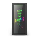 Ant Esports Graffiti (ATX) Cabinet With Custom Front Panel Design (Black) - Image 2