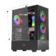 Ant Esports ICE-100 Auto RGB (ATX) Mid Tower Cabinet (Black)