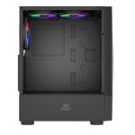 Ant Esports ICE-100 Auto RGB (ATX) Mid Tower Cabinet (Black) - Image 3