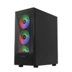 Ant Esports ICE-100 Auto RGB (ATX) Mid Tower Cabinet (Black) - Image 2