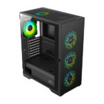 Ant Esports ICE-110 Auto RGB (E-ATX) Mid Tower Cabinet (Black) - Image 4