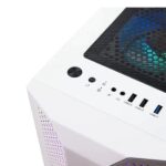 Ant Esports ICE-280TG RGB (ATX) Mid Tower Cabinet (White) - Image 3