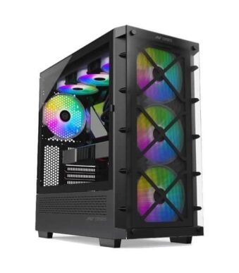 Ant Esports ICE-5000 RGB (E-ATX) Cabinet (Black)