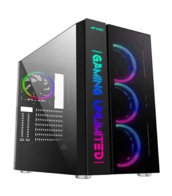 Ant Esports Chassis ICE-511 MAX Cabinet (Black)