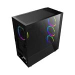 Ant Esports Chassis ICE-511 MAX Cabinet (Black) - Image 3