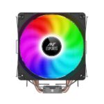 Ant Esports ICE-C400 120mm CPU Air Cooler With Rainbow LED (Black) - Image 2
