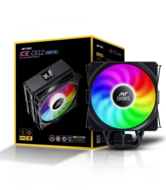 Ant Esports ICE-C612 Digital RGB 120mm CPU Air Cooler
