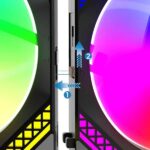Ant Esports Infinity Flow ARGB – 120mm PWM Cabinet Fan Triple Pack - Image 2