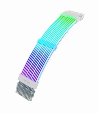 Ant Esports Neon Glow 24PIN ARGB Extension Cable (White)