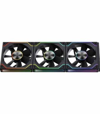 Ant Esports Shiftflow 120mm ARGB 3 Pack Case Fan Kit (Black)