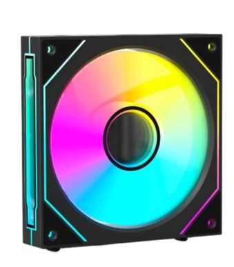 Ant Esports Stackerflow 120mm ARGB 3 Pack Case Fan Kit (Black)