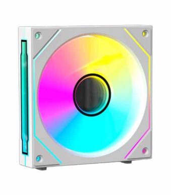 Ant Esports Stackerflow 120mm ARGB 3 Pack Case Fan Kit (White)