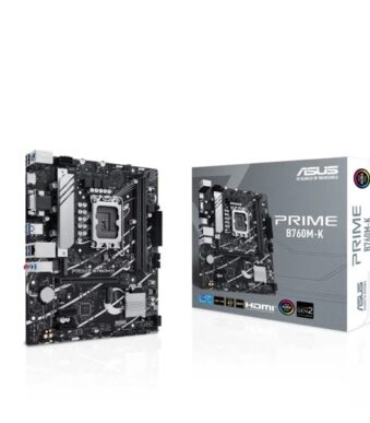 Asus Prime B760M-K DDR5 Motherboard Supports Intel 12th, 13th & 14th Gen Processors