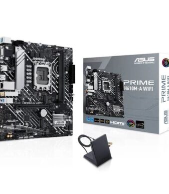 Asus Prime H610M-A WIFI Motherboard Supports Intel 12th, 13th & 14th Gen Processors