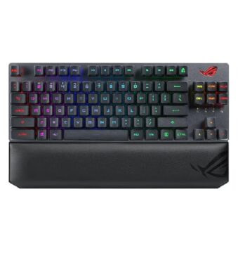 Asus ROG Strix Scope RX TKL Wireless Deluxe Gaming Keyboard With ROG RX Red Switches