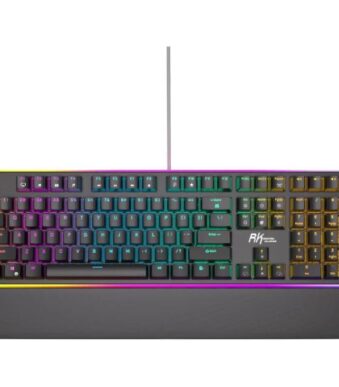 RK ROYAL KLUDGE RK918 Wired Mechanical Keyboard Blue Switch – Black