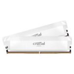 Crucial Pro Overclocking 32GB 2 x 16GB DDR5 6000 MT/s UDIMM Memory Kit White - Image 2