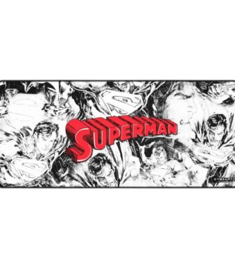 CYBEART | Superman Jim Lee Edition Gaming Mouse Pad | XXL Premium Licensed Gaming Mouse Pad (900 x 400 x 4mm / Rapid Series)