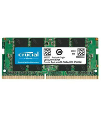 Crucial 32GB (32GBx1) DDR4 3200MHz Laptop RAM