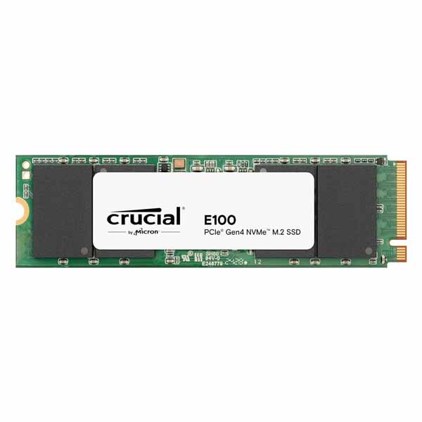 Crucial E100 1TB M.2 PCIe 4.0 Gen4 2280 NVMe Internal SSD