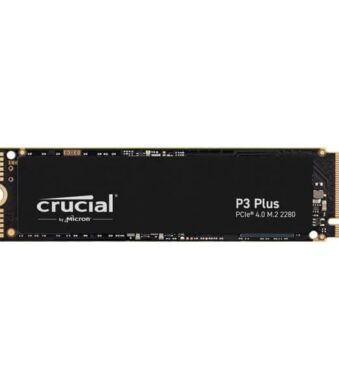 Crucial P3 Plus 500GB M.2 NVMe Gen4 Internal SSD