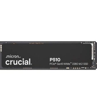 Crucial P510 1TB PCIe Gen5 NVMe 2280 M.2 Internal SSD