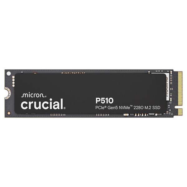 Crucial P510 1TB PCIe Gen5 NVMe 2280 M.2 Internal SSD