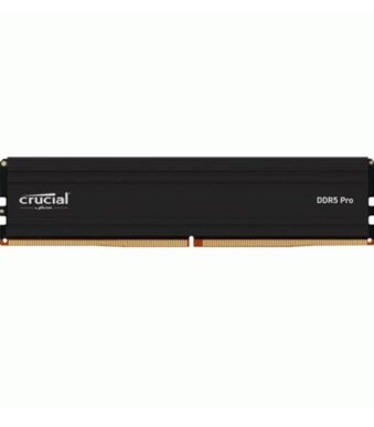 Crucial Pro 24GB (1x24GB) 5600 MHz DDR5 Desktop UDIMM Memory (Black)