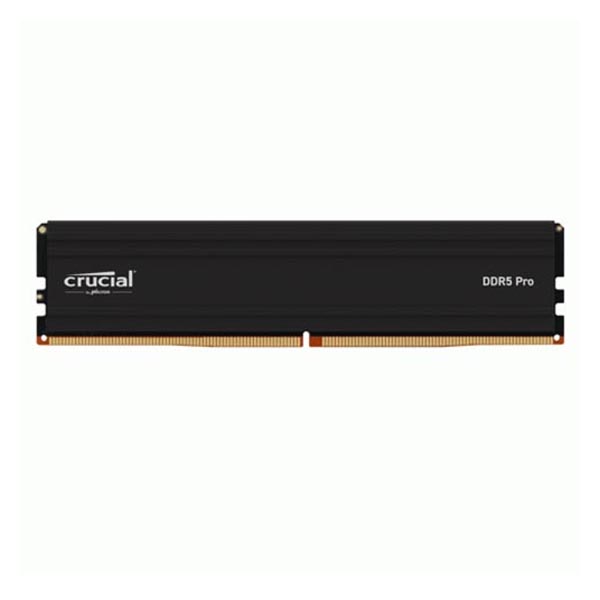 Crucial Pro 24GB (1x24GB) 5600 MHz DDR5 Desktop UDIMM Memory (Black)