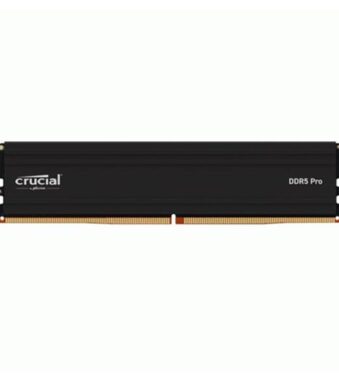 Crucial Pro 24GB (1x24GB) 6000 MHz DDR5 Desktop Memory (Black)