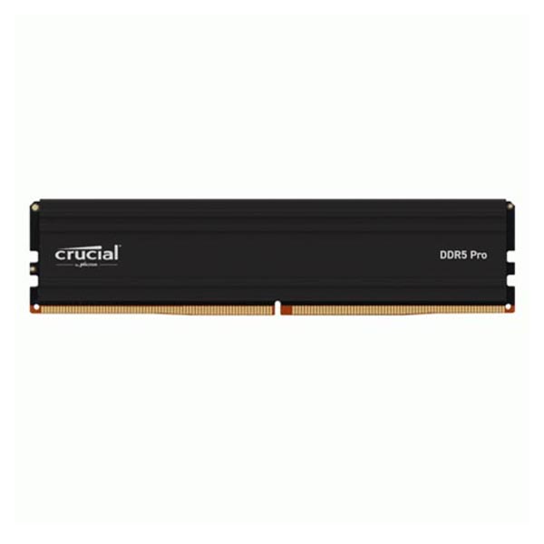 Crucial Pro 24GB (1x24GB) 6000 MHz DDR5 Desktop Memory (Black)