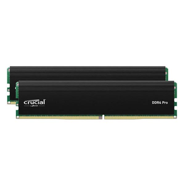 Crucial Pro RAM 64GB (2x32GB) DDR4 3200MHz Desktop Memory Kit