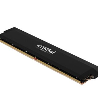 Crucial Pro Overclocking 16GB DDR5 6000Mhz UDIMM CL36 16Gbit Memory Black