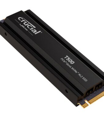 Crucial T500 2TB PCIe 4.0 x4 M.2 Internal SSD with Heatsink
