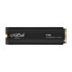 Crucial T700 1TB PCIe 5.0 x4 M.2 Internal SSD with Heatsink CT1000T700SSD5