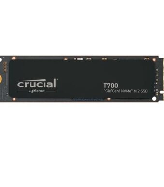 Crucial T700 4TB PCIe 5.0 x4 M.2 Internal SSD