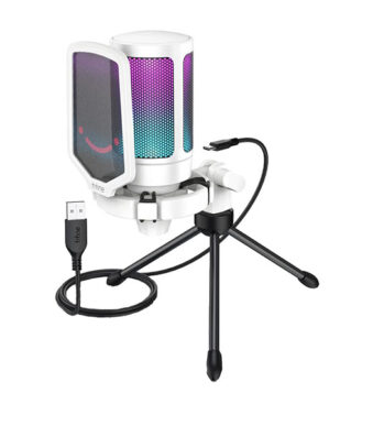 FIFINE Ampligame A6V USB Gaming Microphone (white)
