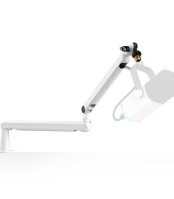 FIFINE BM88 Microphone Arm Stand (White)
