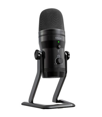 FIFINE K690 USB Studio Recording Microphone Computer Podcast Mic