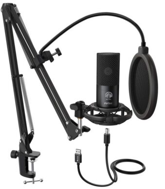 FIFINE T669 Condenser USB Microphone Kit