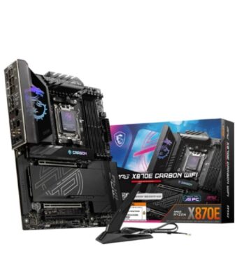 MSI MPG X870E Carbon WIFI DDR5 AM5 ATX Gaming Motherboard