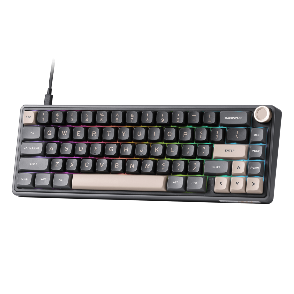 RK ROYAL KLUDGE R65 Phantom Wired Gaming Keyboard Brown Switch