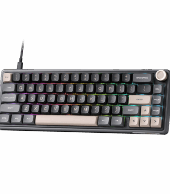 RK ROYAL KLUDGE R65 Phantom Wired Gaming Keyboard Blue Switch