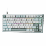 RK ROYAL KLUDGE R75 Skycyan Mechanical Keyboard Silver Switch - Image 2