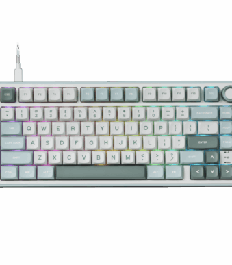 RK ROYAL KLUDGE R75 Skycyan Mechanical Keyboard Brown Switch