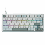 RK ROYAL KLUDGE R75 Skycyan Mechanical Keyboard Silver Switch